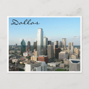 Cartão Postal skyline dallas