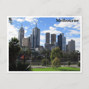 Cartão Postal skyline melbourne