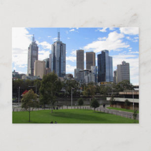 Cartão Postal skyline melbourne