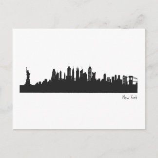 Cartão Postal Skyline Nova York