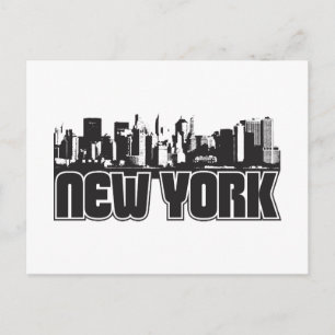 Cartão Postal Skyline Nova York