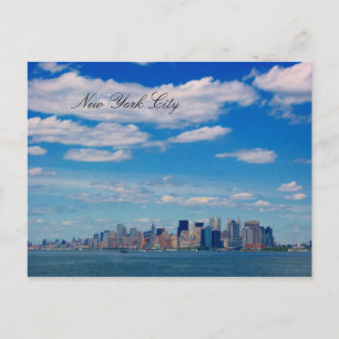 Cartão Postal skyline nyc