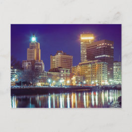 Cartão Postal Skyline of Providence, Rhode Island