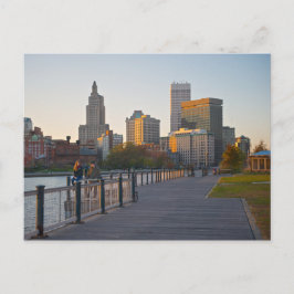 Cartão Postal Skyline of Providence, Rhode Island