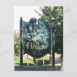 Cartão Postal Sleepy Hollow