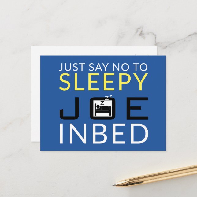 Cartão Postal Sleepy Joe (Frente/Verso In Situ)