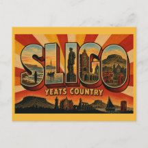 Sligo Irlanda País de Yeats Arte Vintage