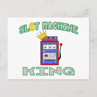 Cartão Postal Slot Machine King