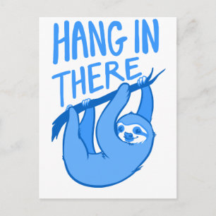 Cartão Postal Sloths Hang In