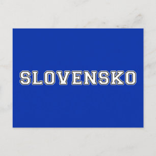 Cartão Postal Slovensko
