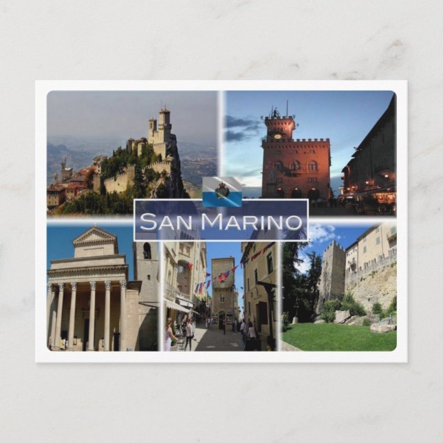 Cartão Postal SM San Marino - (Frente)
