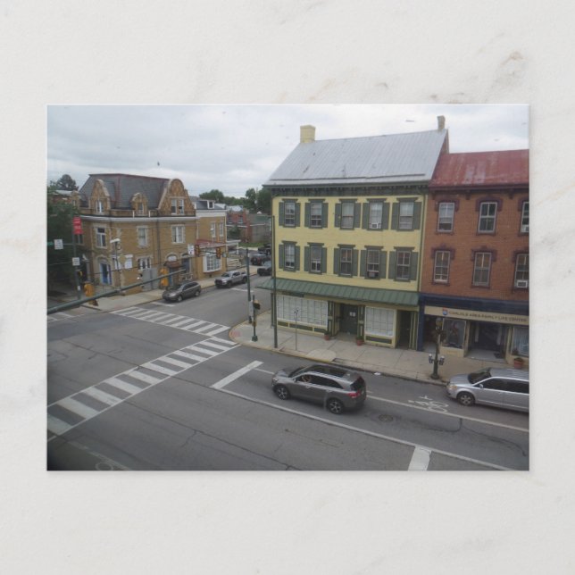 Cartão Postal Smalltown Pensilvânia (Frente)