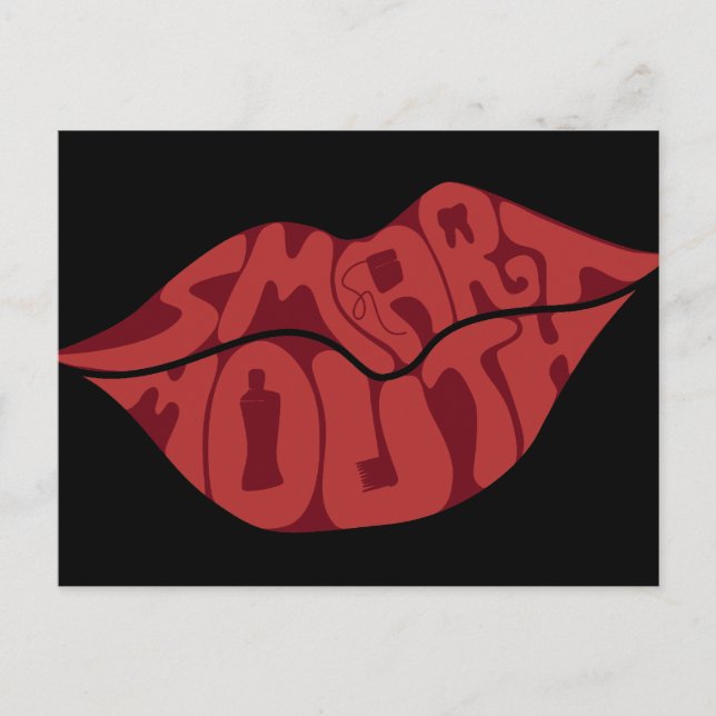 Cartão Postal Smartmouth (Frente)