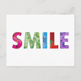 Cartão Postal Smile Happy Cote 02