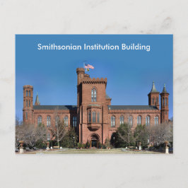 Cartão Postal Smithsonian Institution Building em Washington, DC