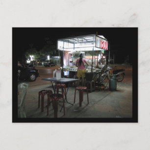 Cartão postal - snack noturno