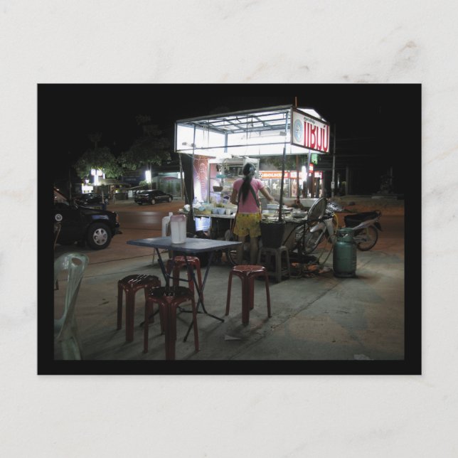 Cartão postal - snack noturno (Frente)