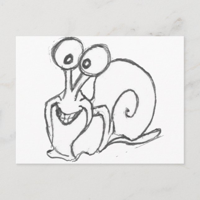CARTÃO POSTAL SNAIL (Frente)