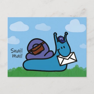 Cartão Postal Snail mail postcrossing postcard