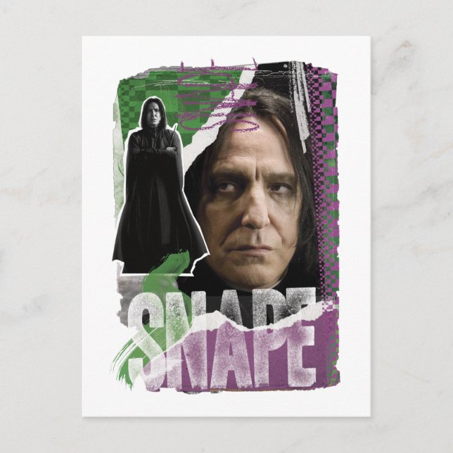 Cartão Postal Snape (Frente)