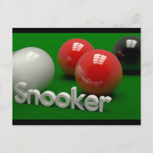Cartão Postal Snooker