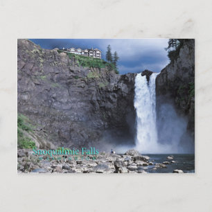 Cartão Postal Snoqualmie Falls