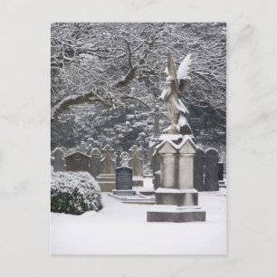 Cartão Postal Snow Angel