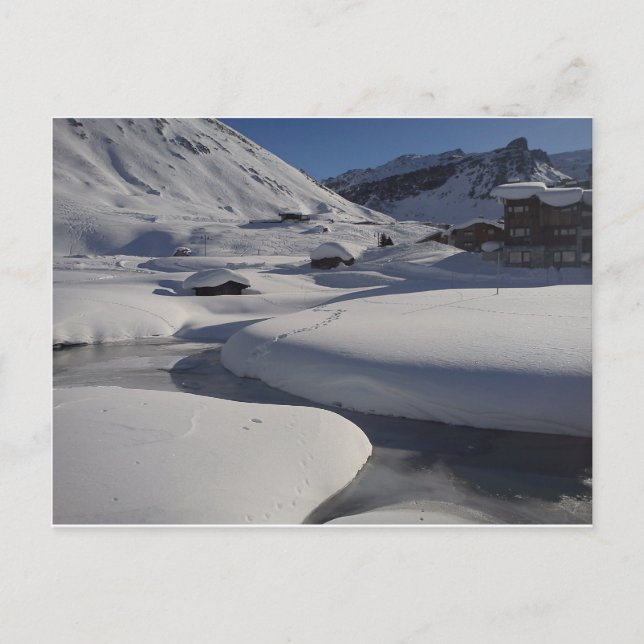 Cartão Postal SNow no SNow (Frente)