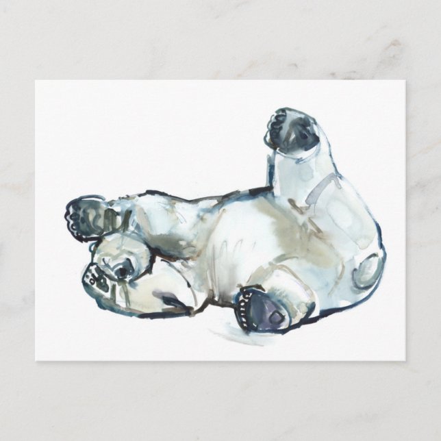 Cartão Postal Snow Rub (Frente)