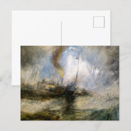 Cartão Postal Snow Storm | JMW Turner |