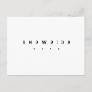 Cartão Postal Snowbird Utah