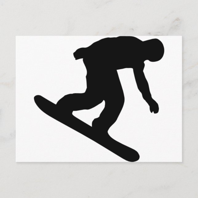 Cartão Postal Snowboard (Frente)