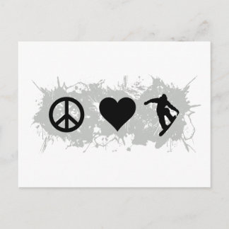 Cartão Postal Snowboard 3