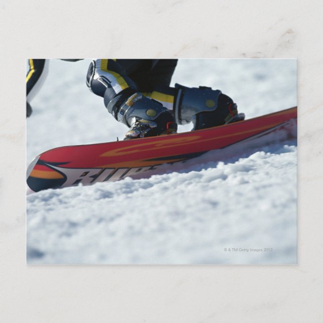 Cartão Postal Snowboard 4 (Frente)