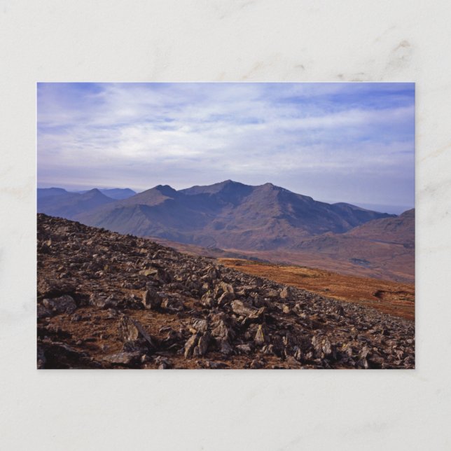 Cartão Postal Snowden North Wales (Frente)