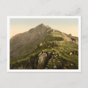 Cartão Postal Snowdon - A Última Milha, Gwynedd, País de Gales