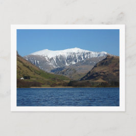 Cartão Postal Snowdon de Llyn Nantlle Uchaf