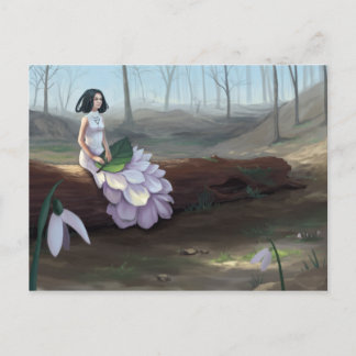 Cartão Postal Snowdrop