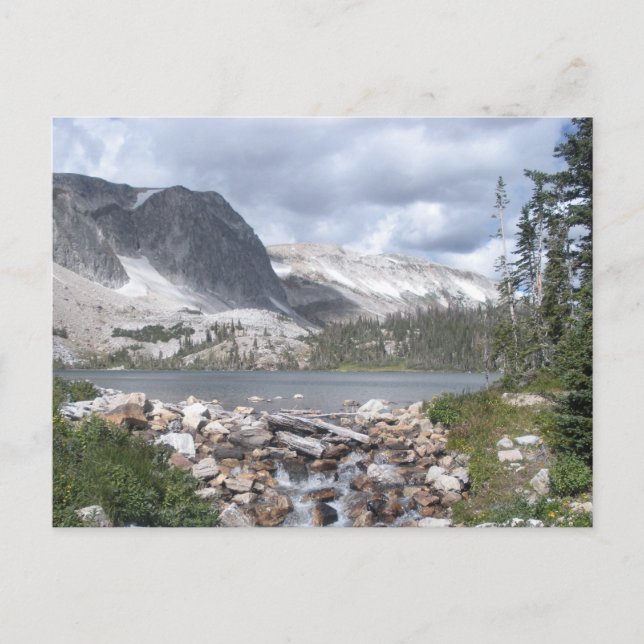 Cartão postal Snowies Lake Marie (Frente)