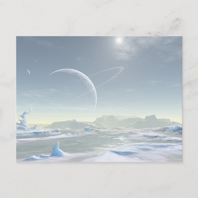 Cartão Postal Snowland (Frente)