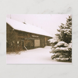 Cartão Postal Snowy Vermont