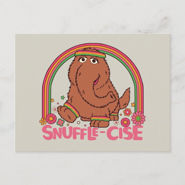 Cartão Postal Snuffleupagus | Snuffle-Cise (Frente)