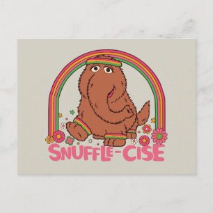 Cartão Postal Snuffleupagus   Snuffle-Cise
