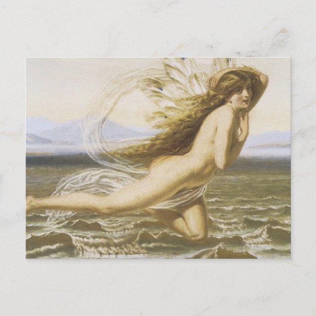 Cartão Postal Sob A Fada Do Mar (Frente)