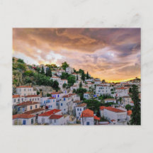 Sob a hora do pôr do sol