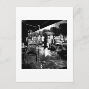 Cartão Postal Sob o guarda-chuva