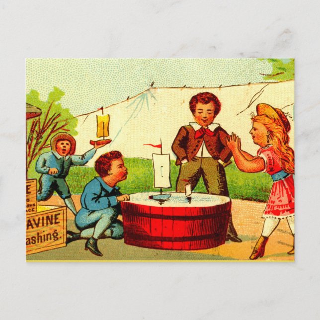 Cartão Postal Sob vela (Frente)