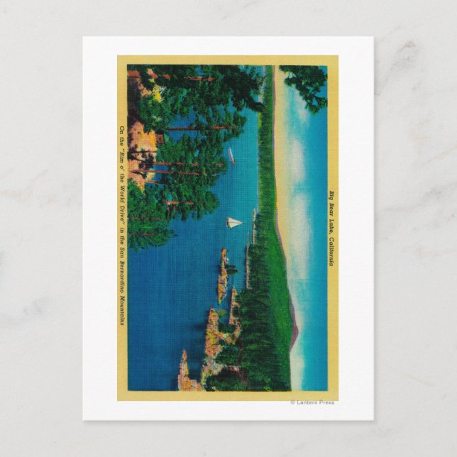 Cartão Postal Sobre a ascensão da Unidade Mundial em San Bernard (Frente)