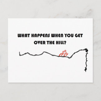 Cartão Postal Sobre a colina