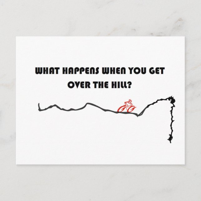 Cartão Postal Sobre a colina (Frente)